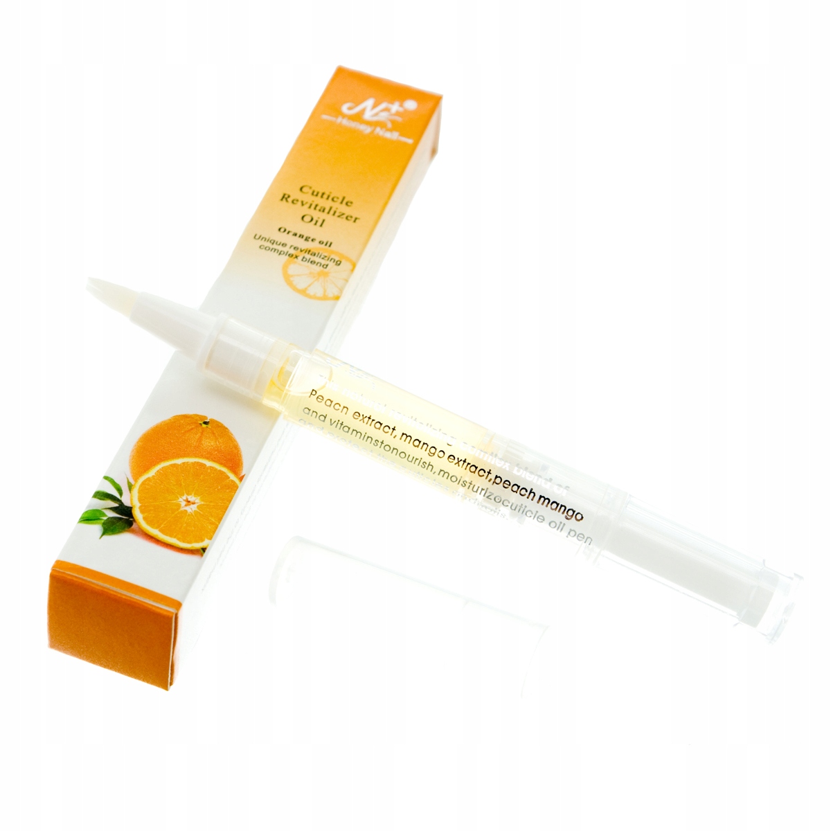 Oliwka do skórek paznokci w pisaku POMARAŃCZOWA