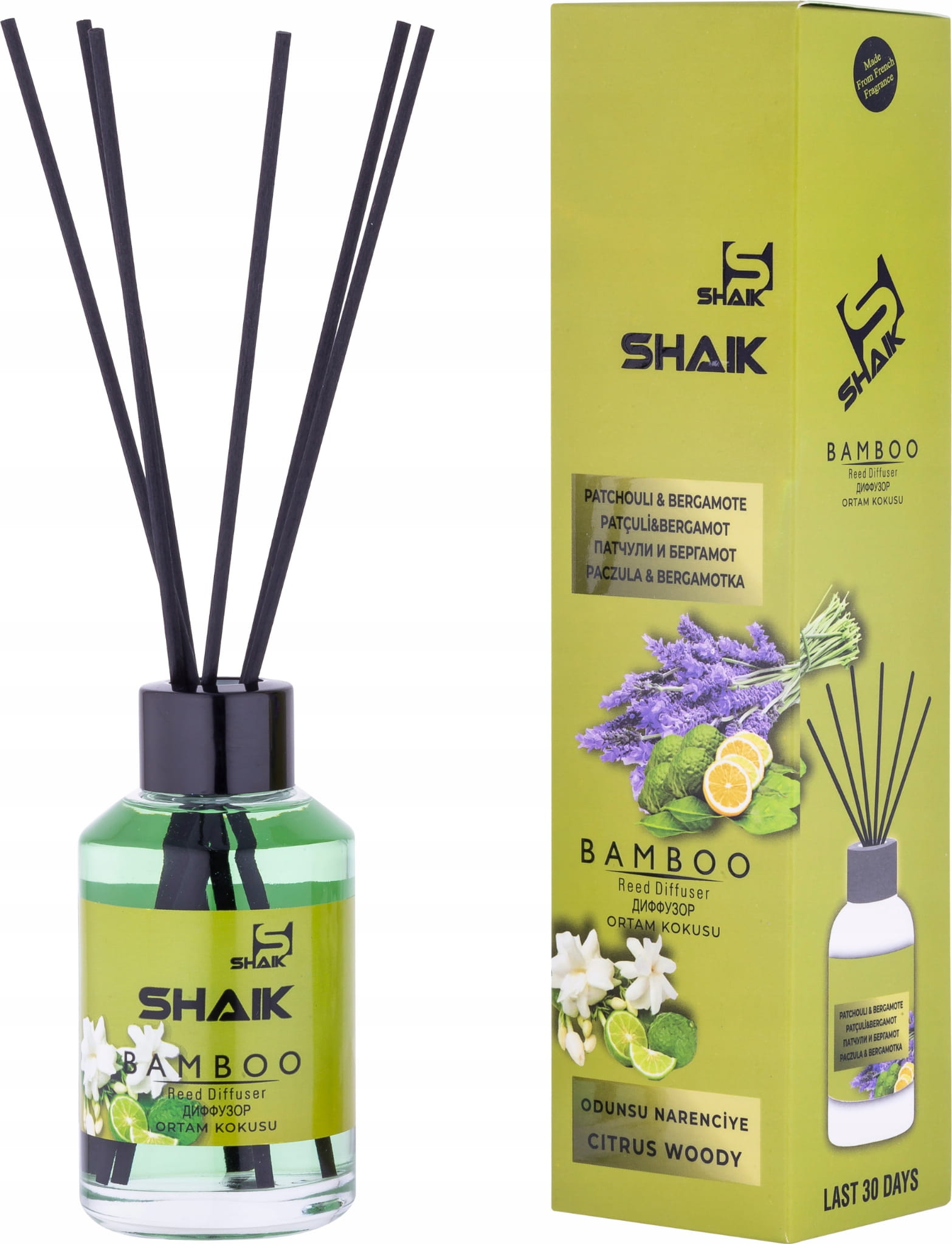 Shaik Dyfuzor 115 ml Paczula & Bergamotka