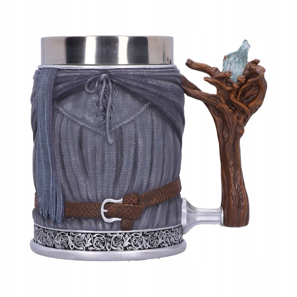 Epický Pivní Sklenice Lord Of The Rings Gandalf The Grey Nerezová Ocel 600 ML