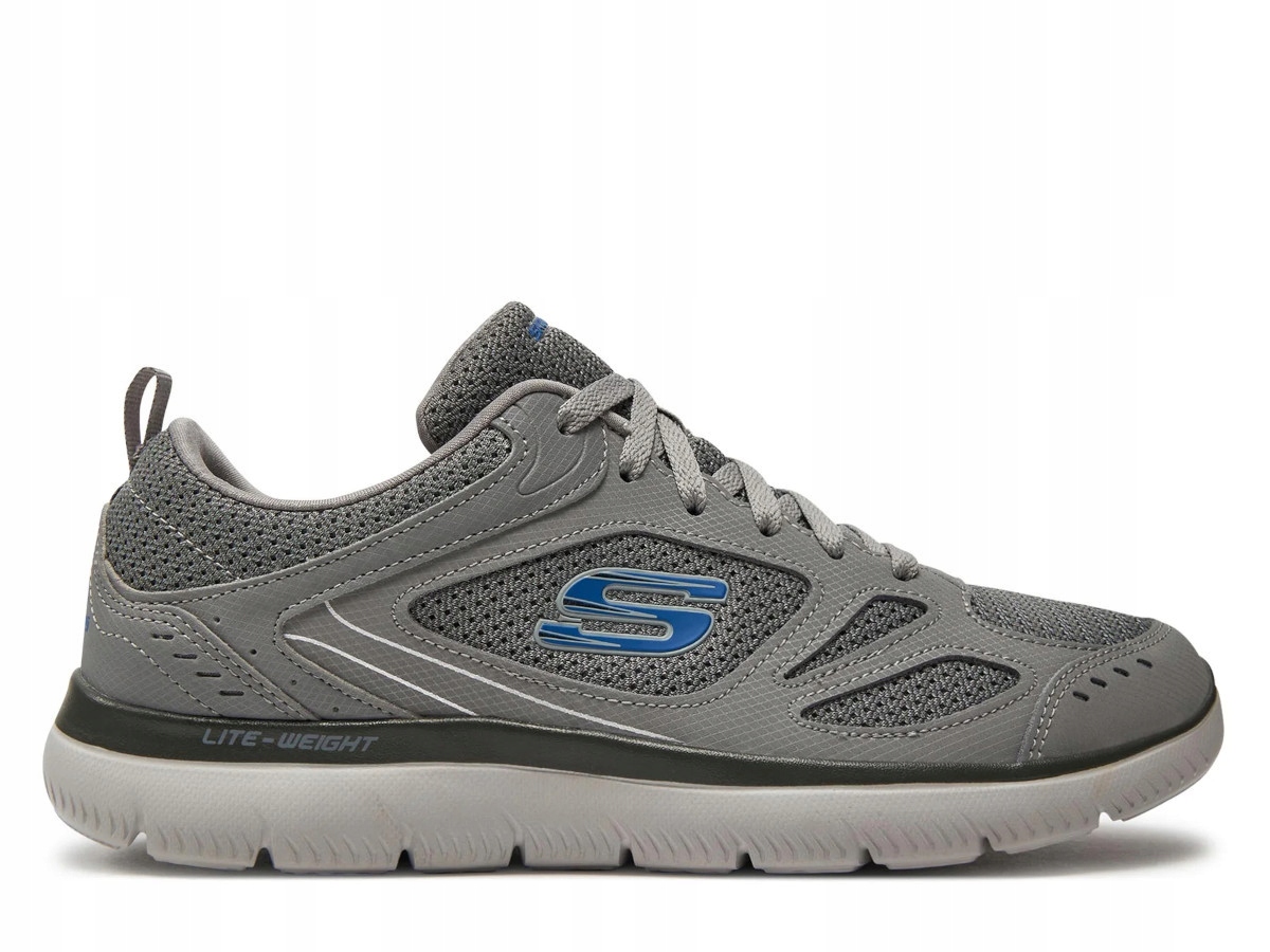 Pánské boty Skechers 52812GRY Summits South Rim Šedé 43