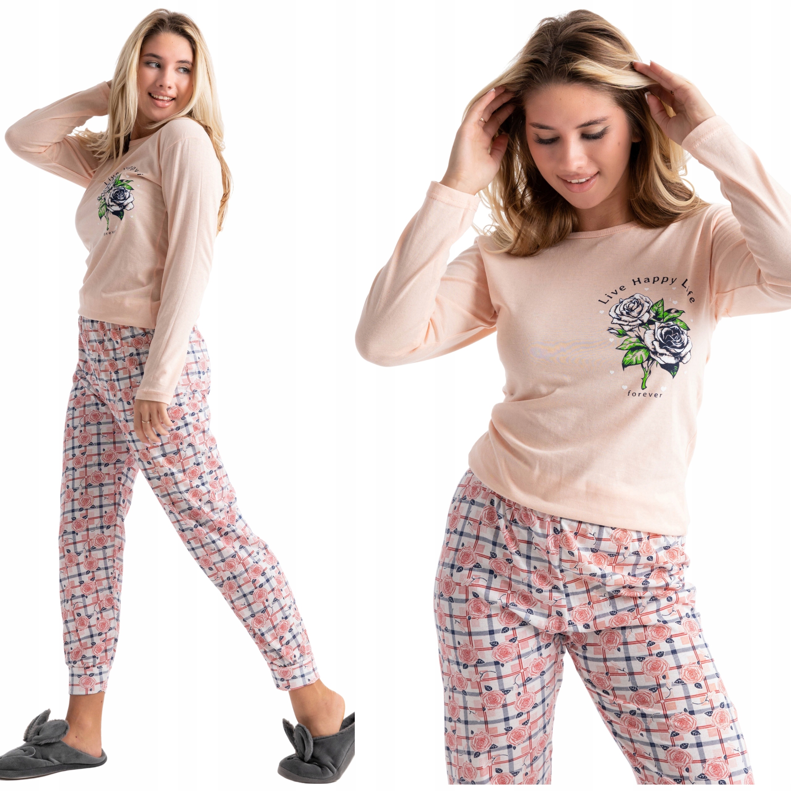 

Bawełniana Piżama Damska i Rozmiarów