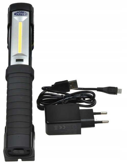Magneti Marelli Jednoduchá Dielenská Lampa S Magnetmi, 300 Lúmenov, 3 W