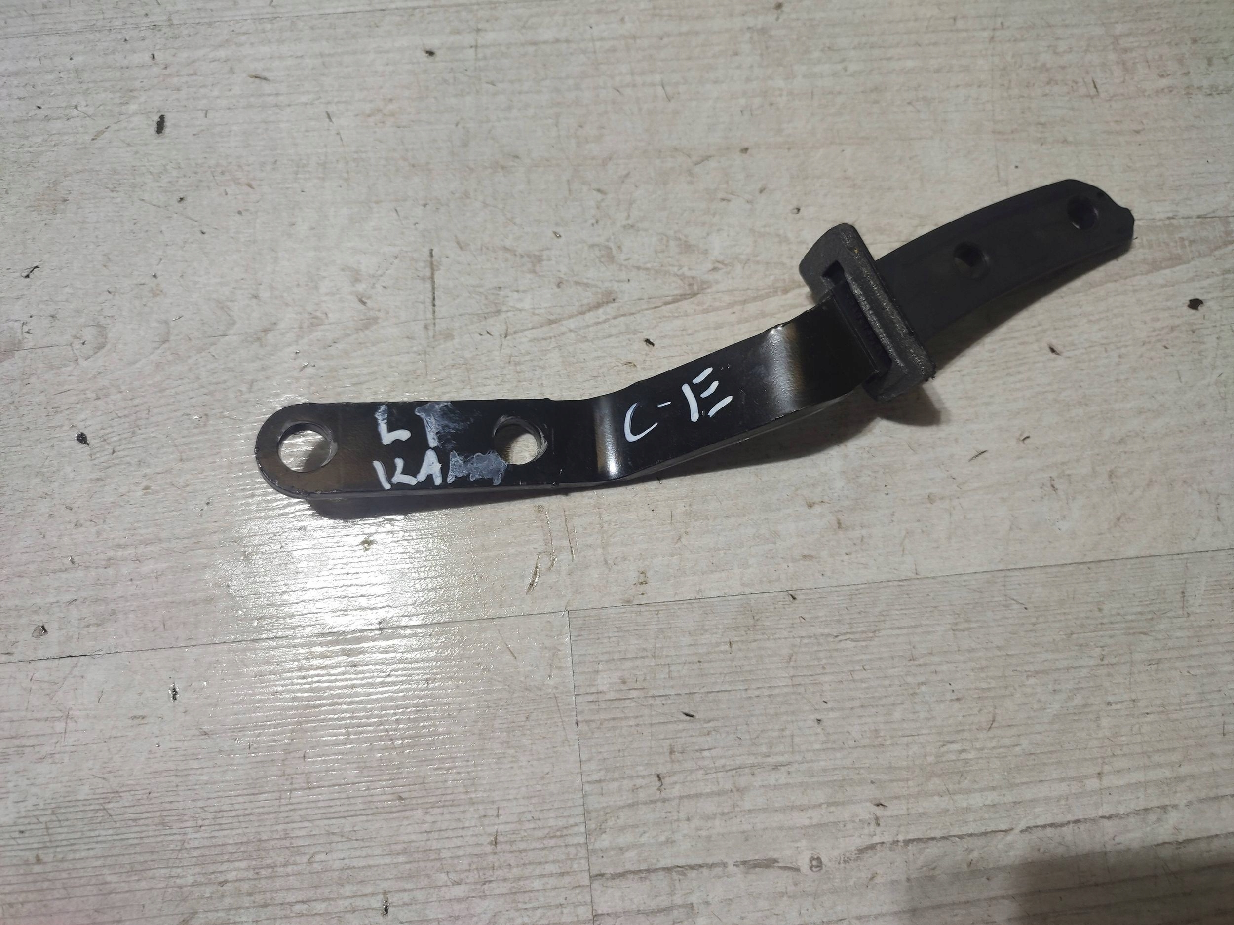 Opel Corsa E 2018 rear part side left hinge bonnet