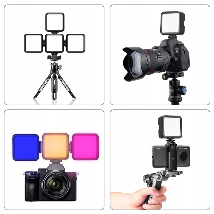 Puluz PU560B Mini Rgb Led světlo 2500-9000K