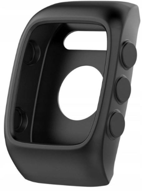 

Etui Gumowe Case Obudowa Do Polar M400 M430 Czarne