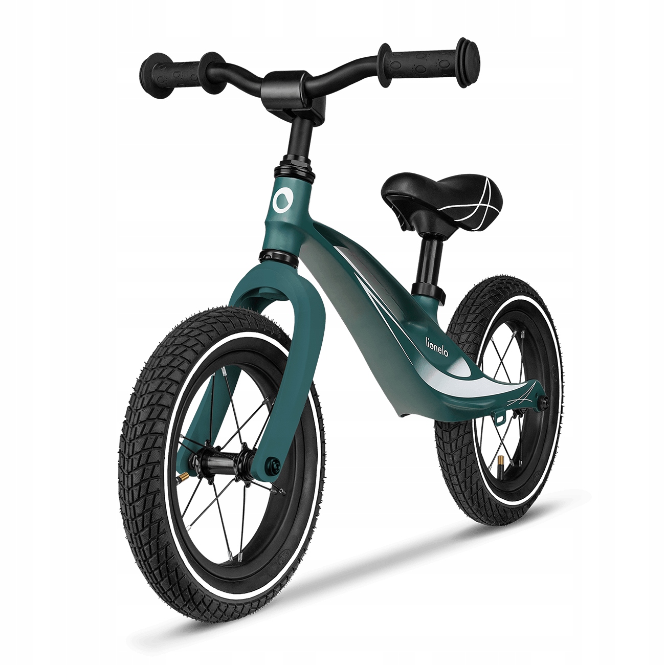 Rowerek Biegowy Lionelo Bart Air Koła Pompowane Green forest zielony