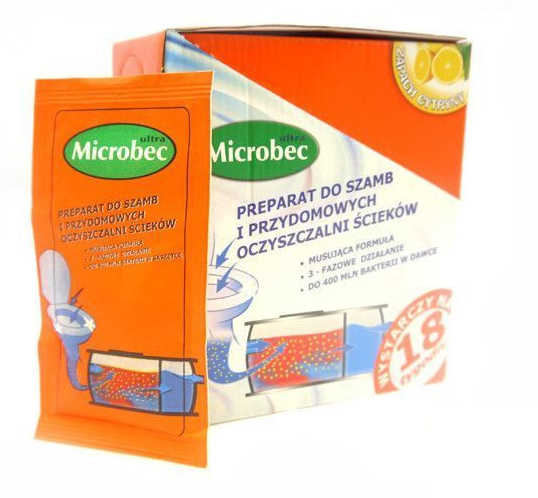 

Microbec Ultra preparat do szamba 1 saszetka