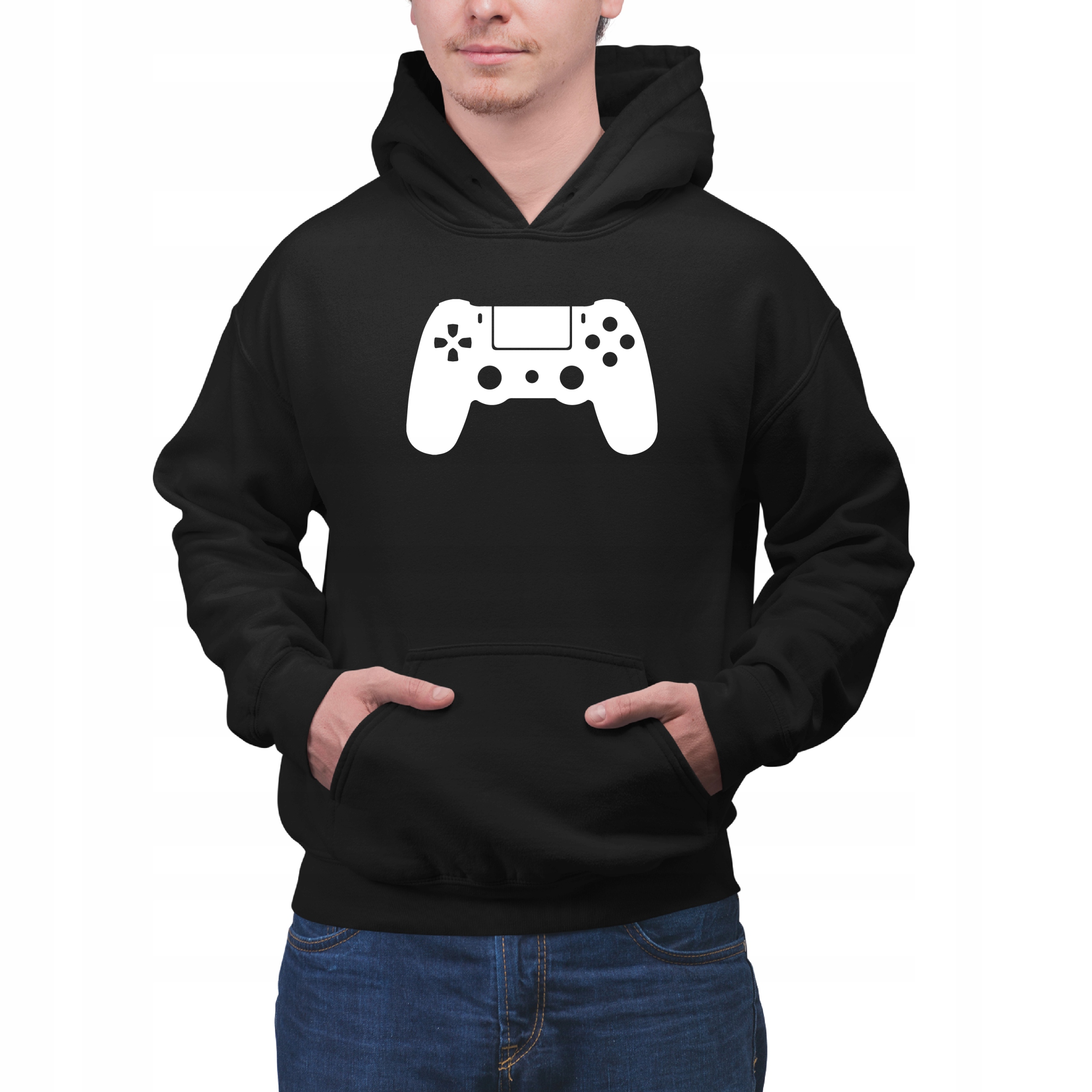 

Bluza Z Kapturem Dla Gracza Prezent Pad Gamepad S