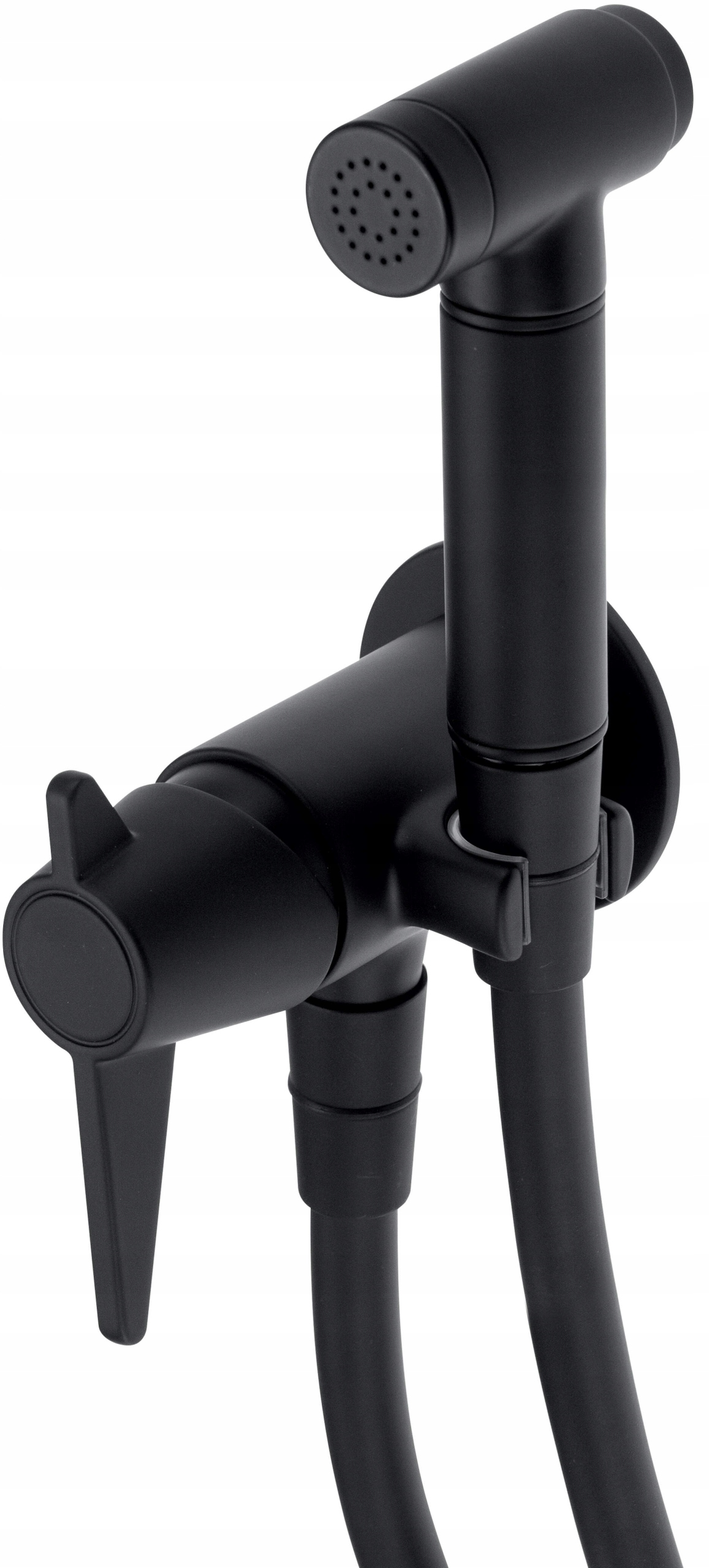 Deante Bidetová batéria Temisto čierna nero BQT_N34M, bidetové slúchadlo