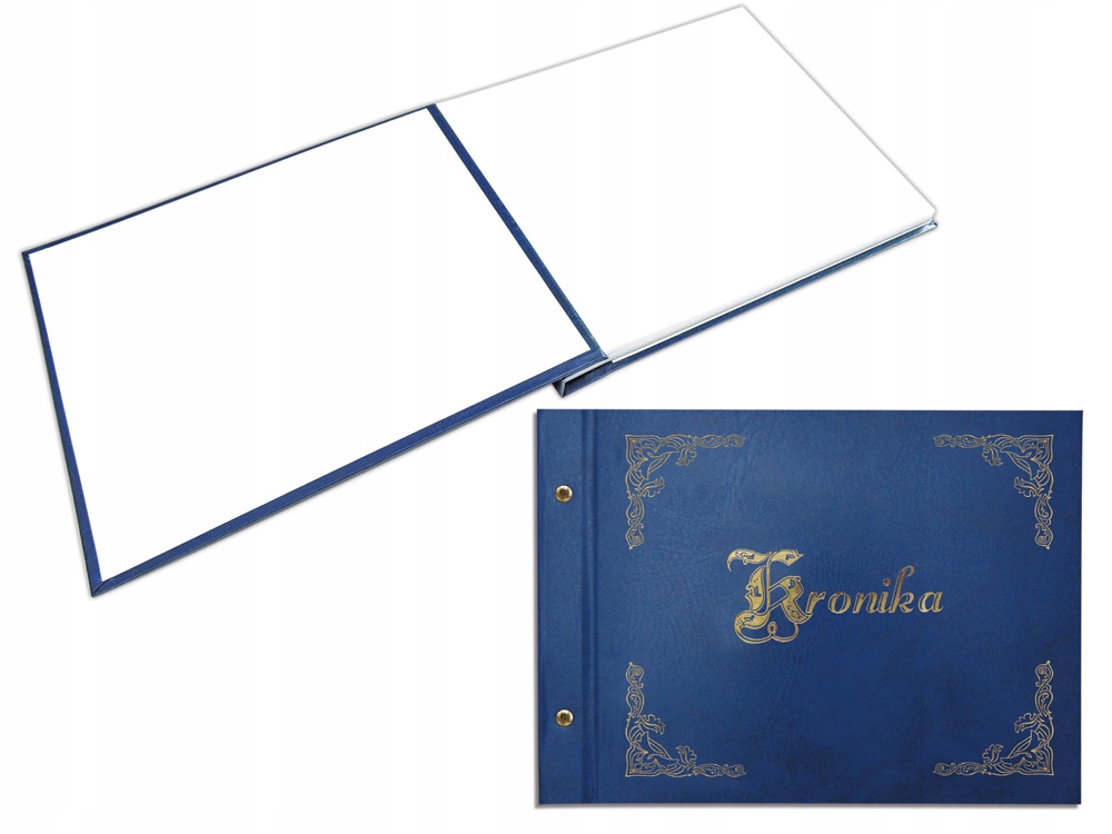 

Kronika złocona A3, 200 kart, pozioma