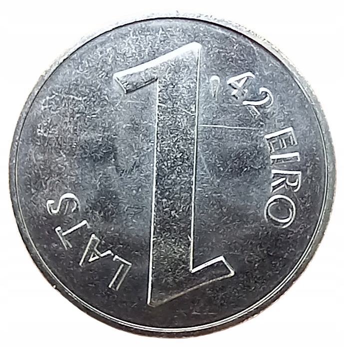 Łotwa 1 Lats KM 142 2013 UNC