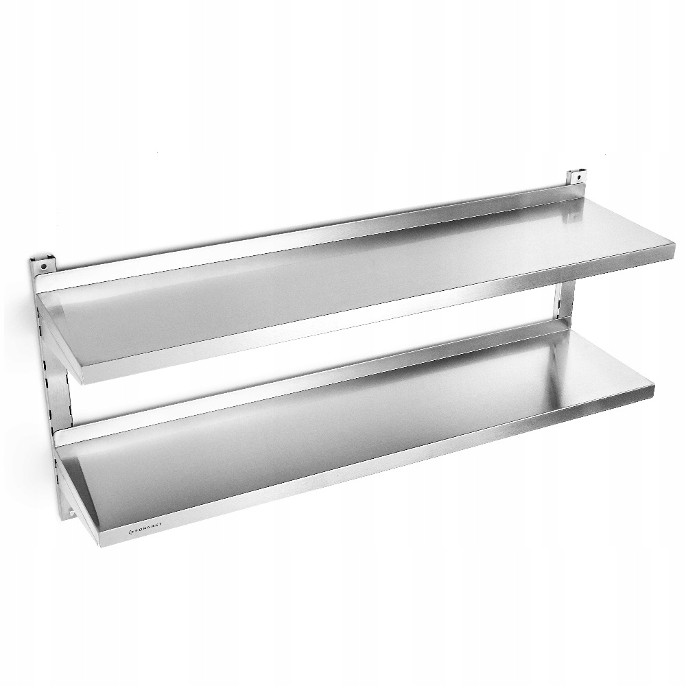 PÓŁKA NIERDZEWNA WISZĄCA PODWÓJNA FORGAST FG15002 Producent Forgast