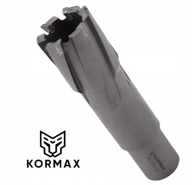 Fréza trepanační s karbidem 26 x 50 mm vrták 26 x 50 Weldon Kormax