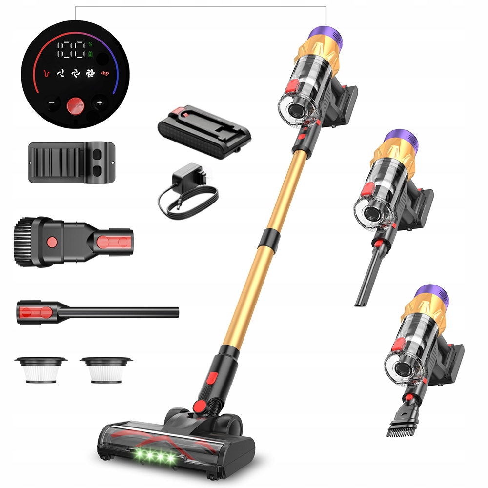 Odkurzacze pionowe ręczne bezprzewodowe Blossom V18 550w 50KPA