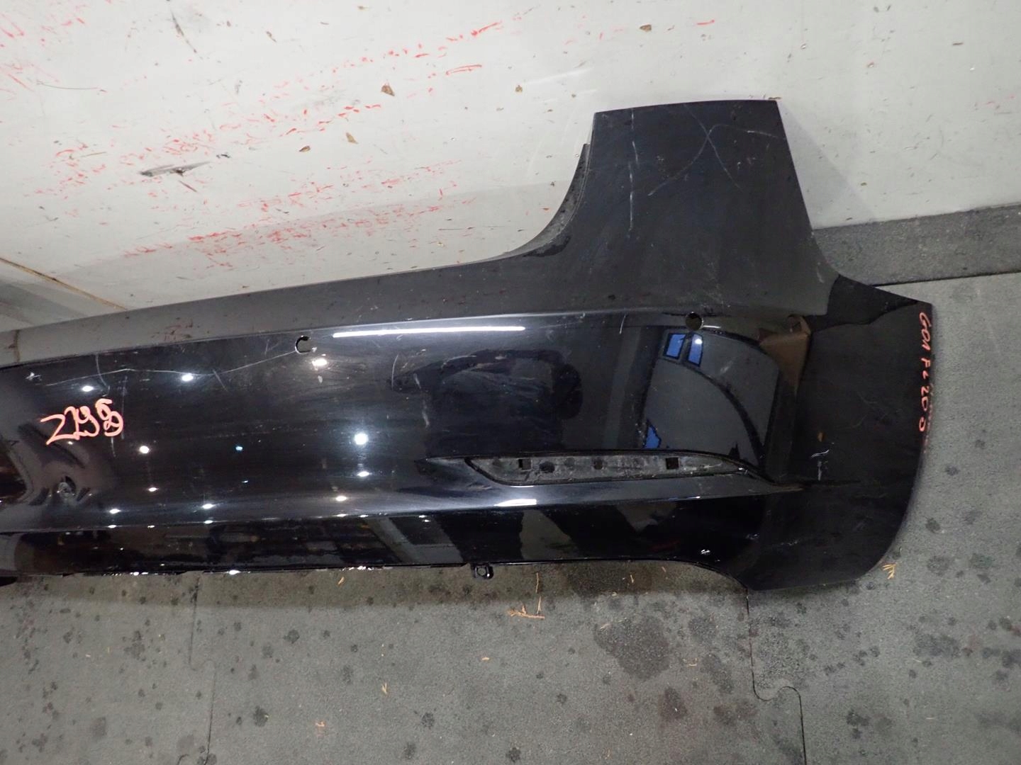 bumper rear part rear TESLA 3 2017