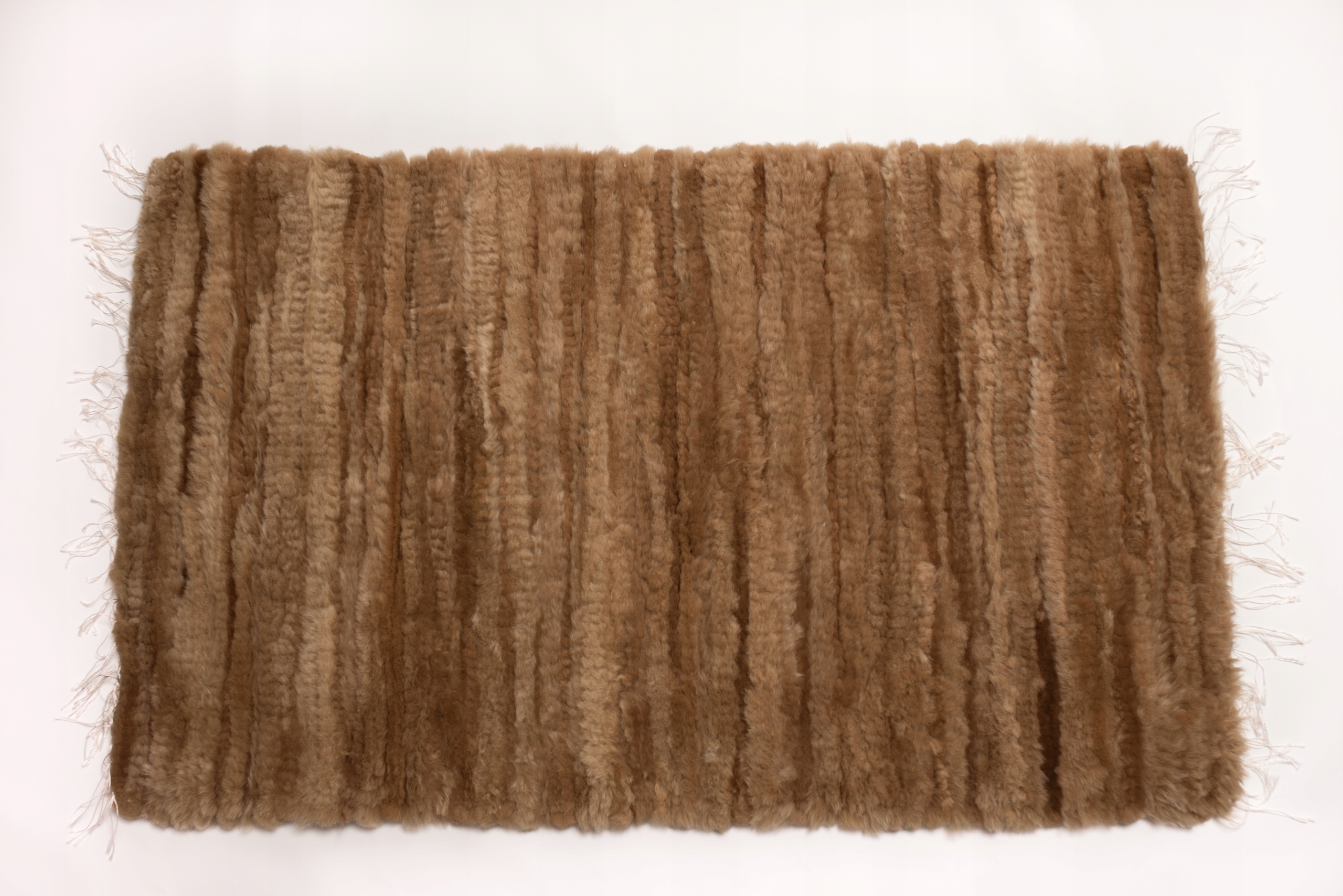 Ovčí kůže Přírodní Kobereček Tkaný Handmade Přehoz z Kůže