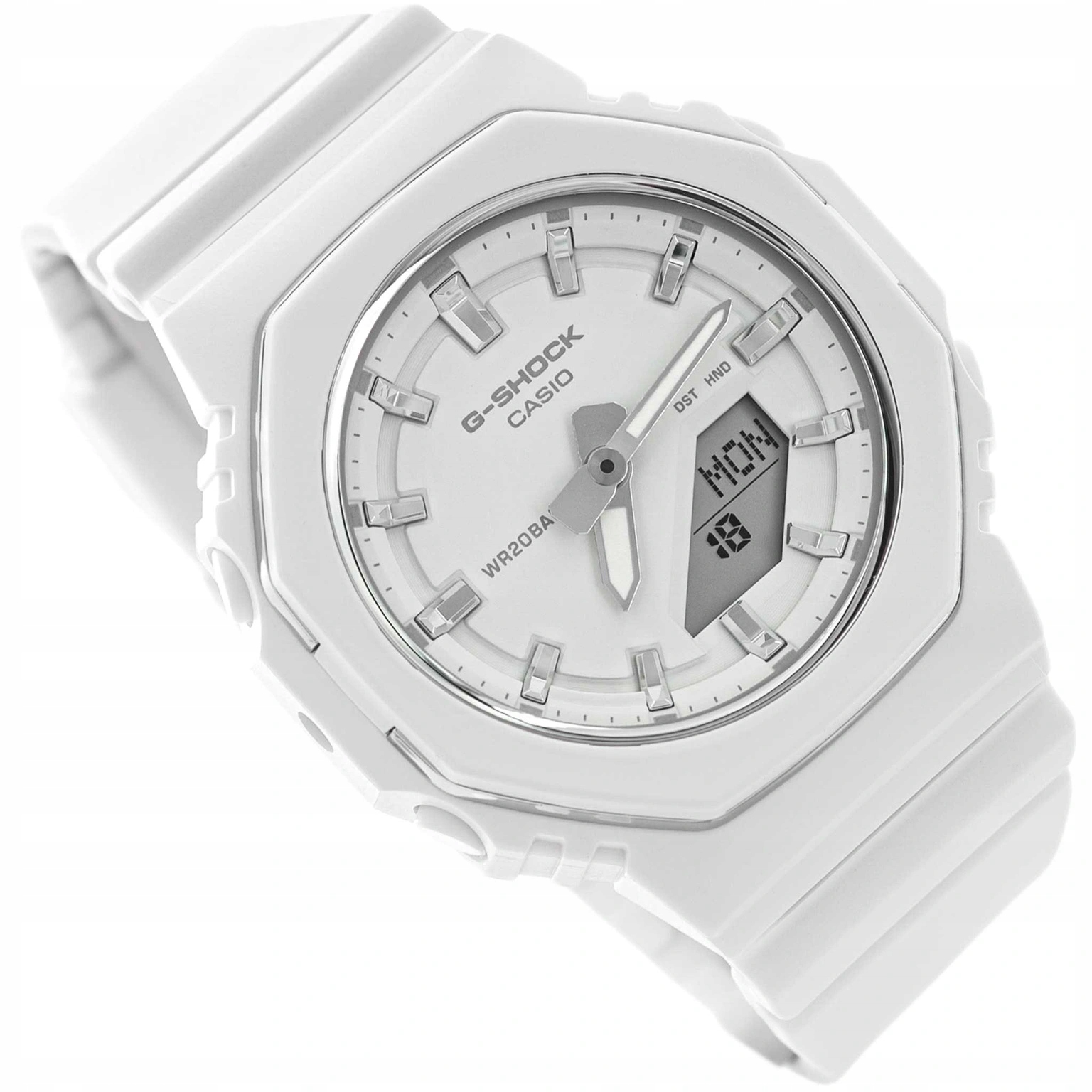 Dámské Hodinky Casio GMA-P2110-7AER G-shock Bílé Stopky 200 M