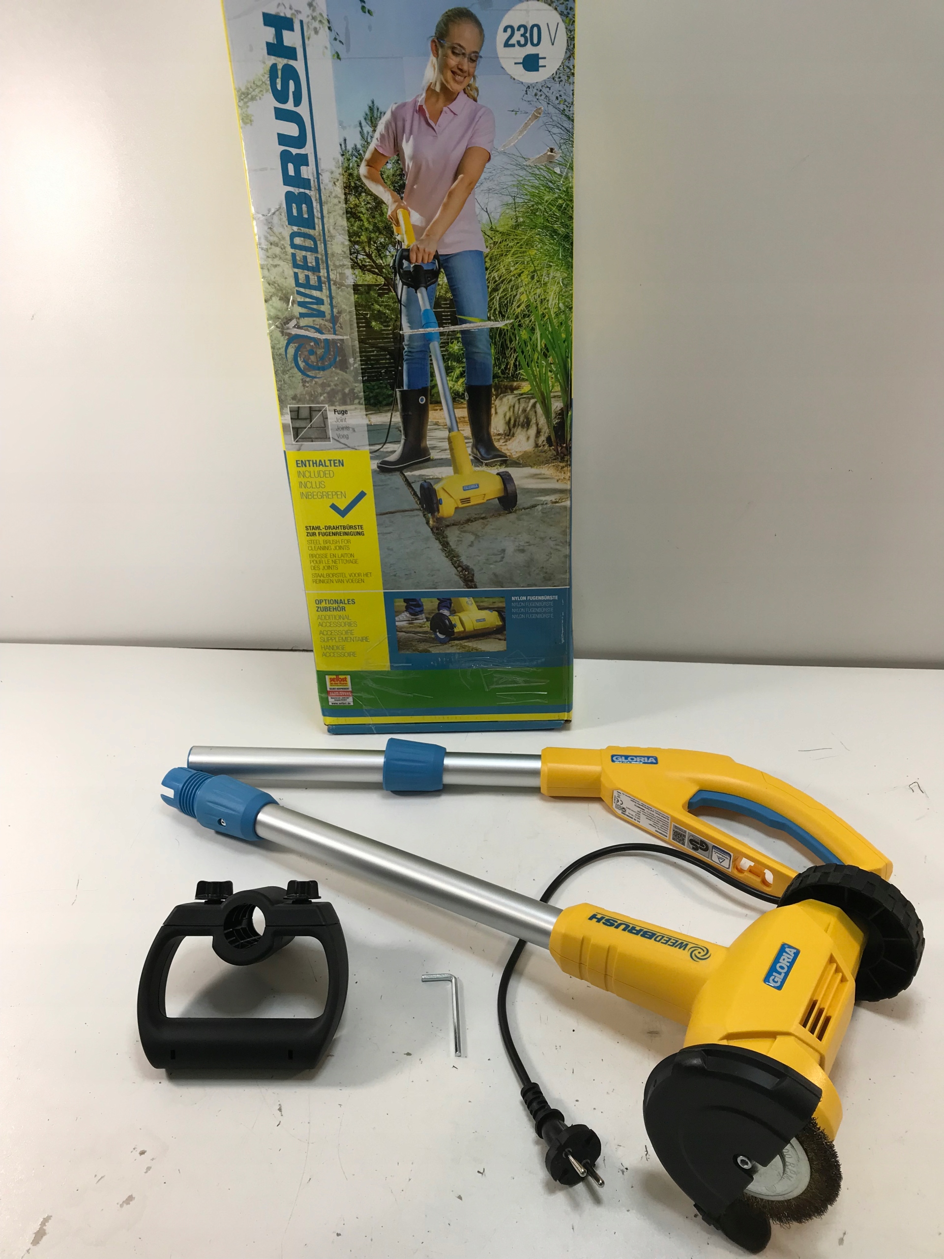 Elektryczna Szczotka GLORIA WeedBrush, 8d160 Rodzaj szczotka