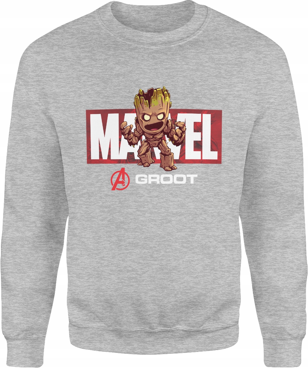 

Groot Marvel Bluza Męska Grot Avengers Rozmiar L