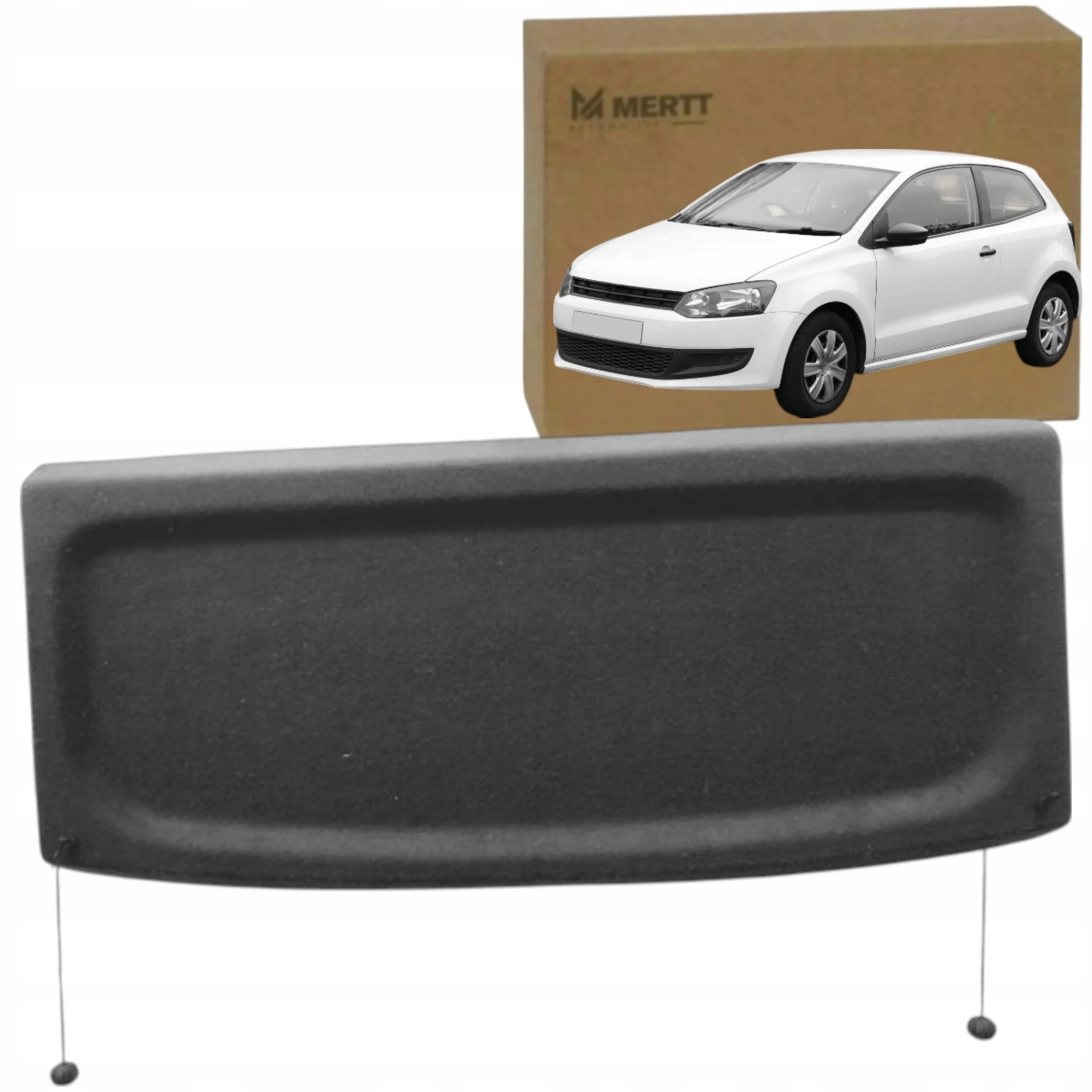 Volskwagen Polo MK5 V 6R 2009-2017 Police Zavazadlového Prostoru Černá Nová 6R6867769B