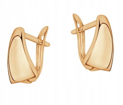 Złote Kolczyki Angielskie Zapięcie GZ20458 Verona Jewellery