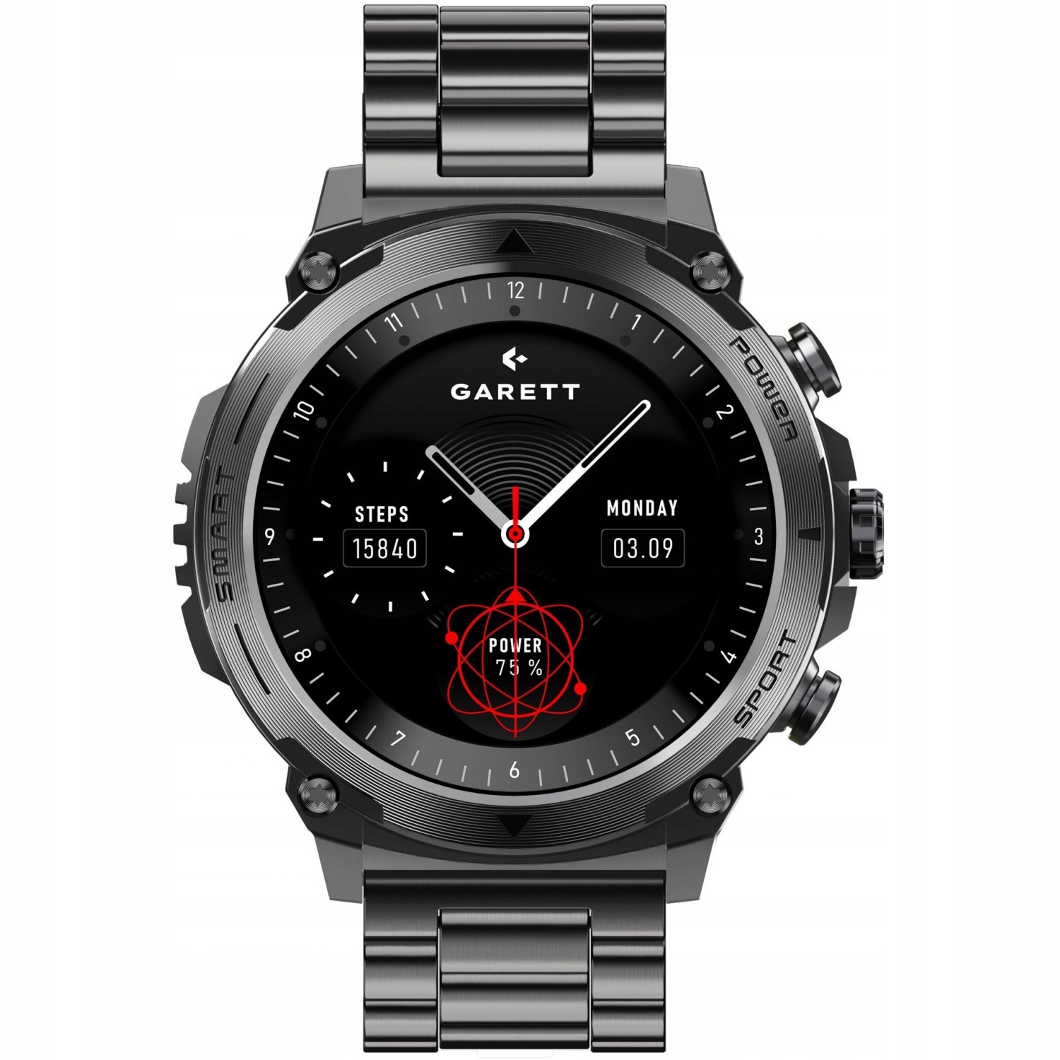 Pánské Chytré Hodinky Garett 5904238486856 černé