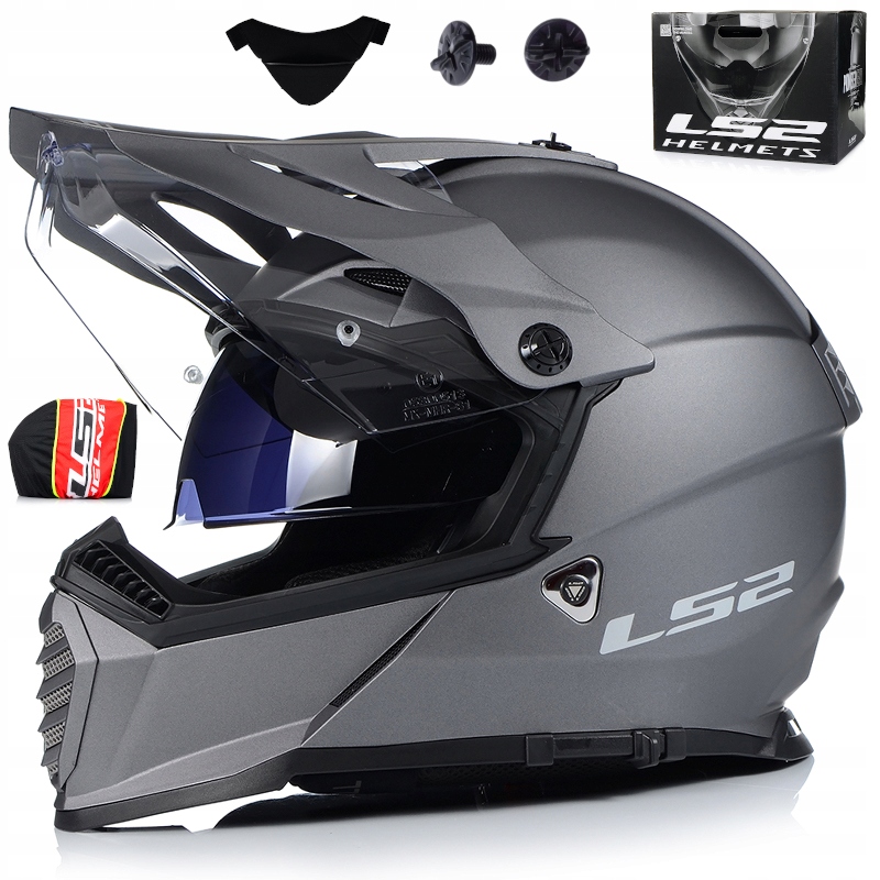 

Kask Motocyklowy LS2 MX436 Evo Cross Quad Atv r.M