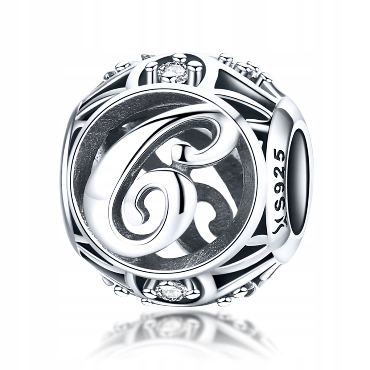 

Zawieszka Charms Litera C do Pandora Srebro 925