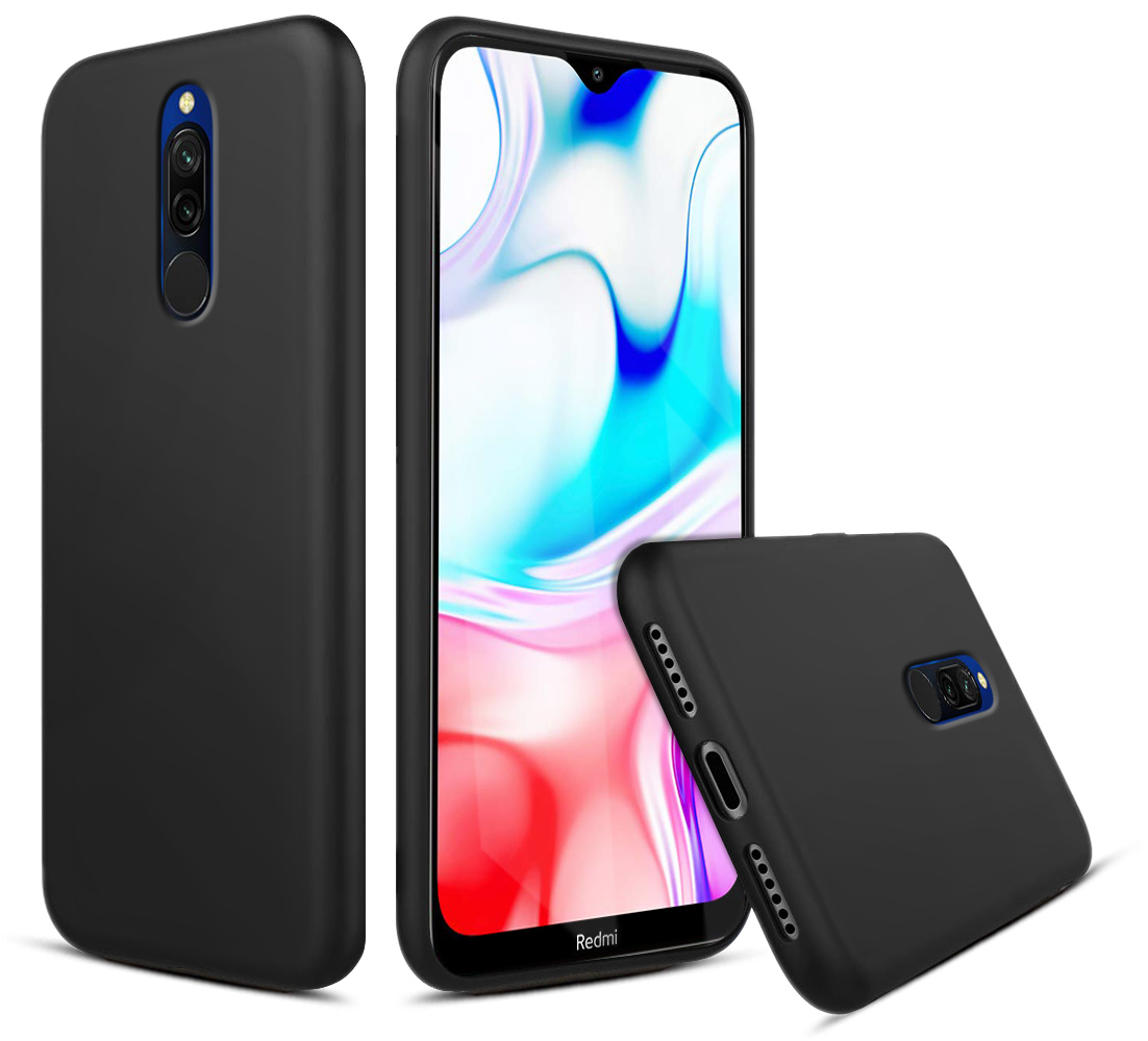 

Etui Silky Mat Case Plecki Do Redmi 8 Szkło