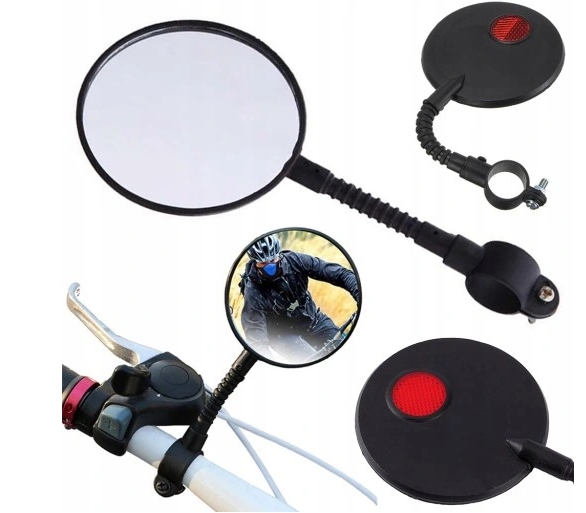 LUSTERKO ROWEROWE DO ROWERU MOTOROWERU REGULOWANE WSTECZNE