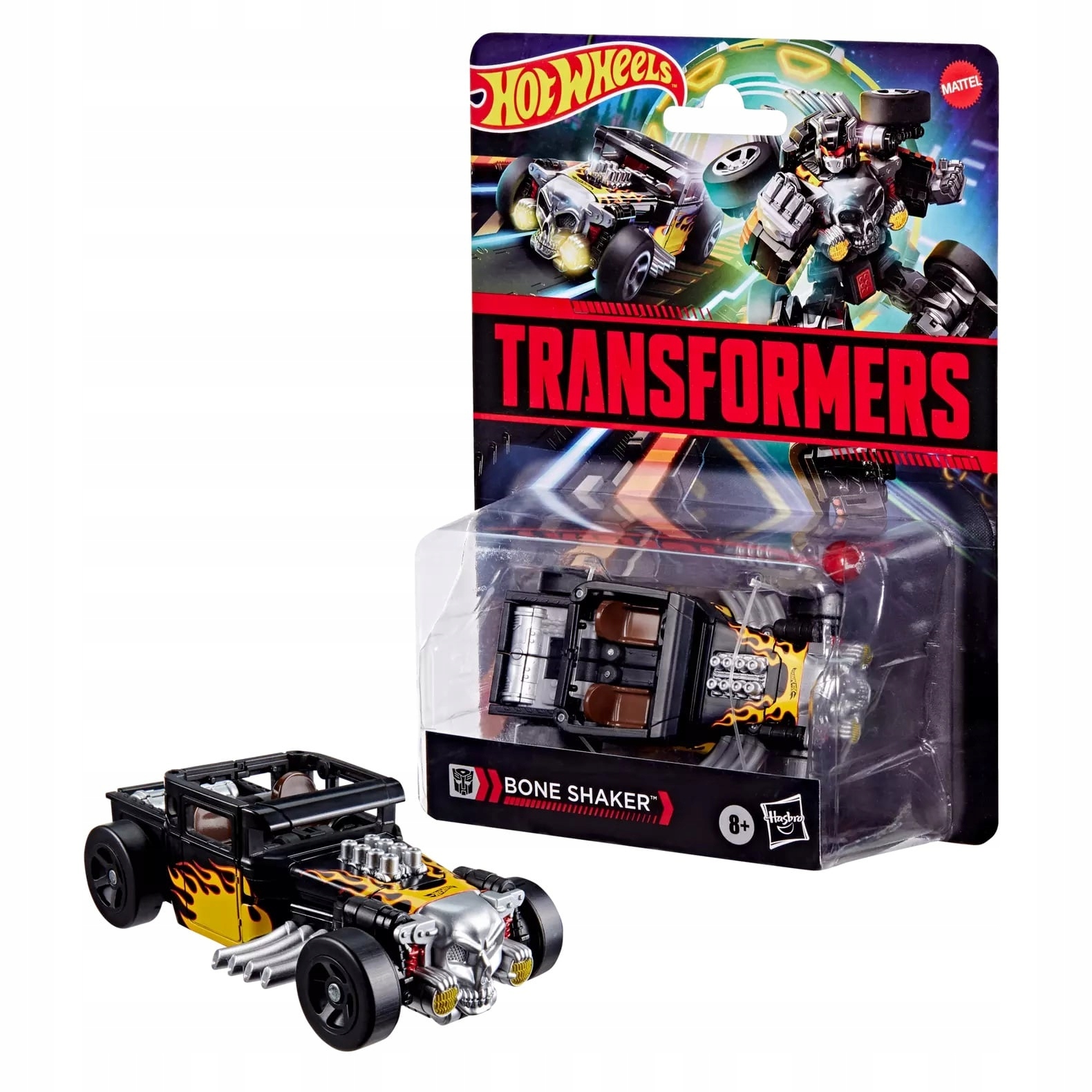 Hasbro Transformers X Hot Wheels Bone Shaker Figurka ze spolupráce