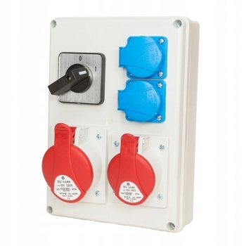 Rozvádzač Stavebný Rozvádzač Silová Skrinka Vypínač 0-1
