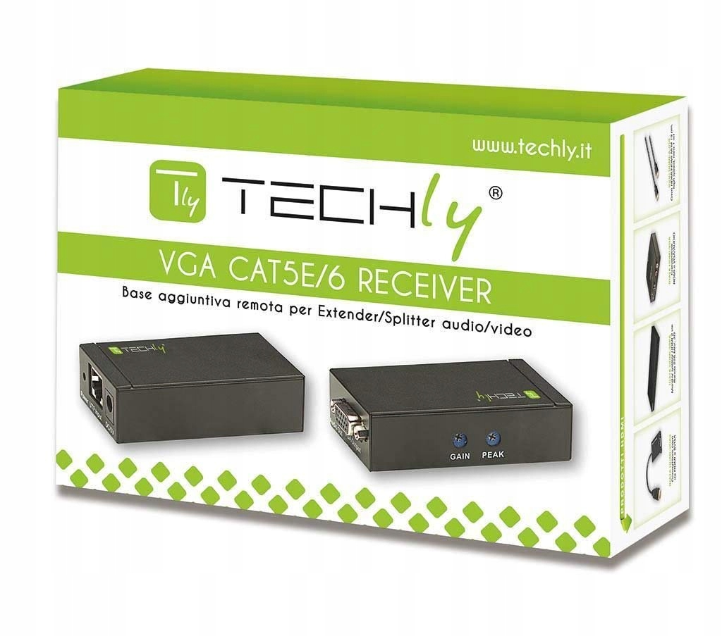 Techly Idata EX-DL45 odbiornik Vga Marka Techly