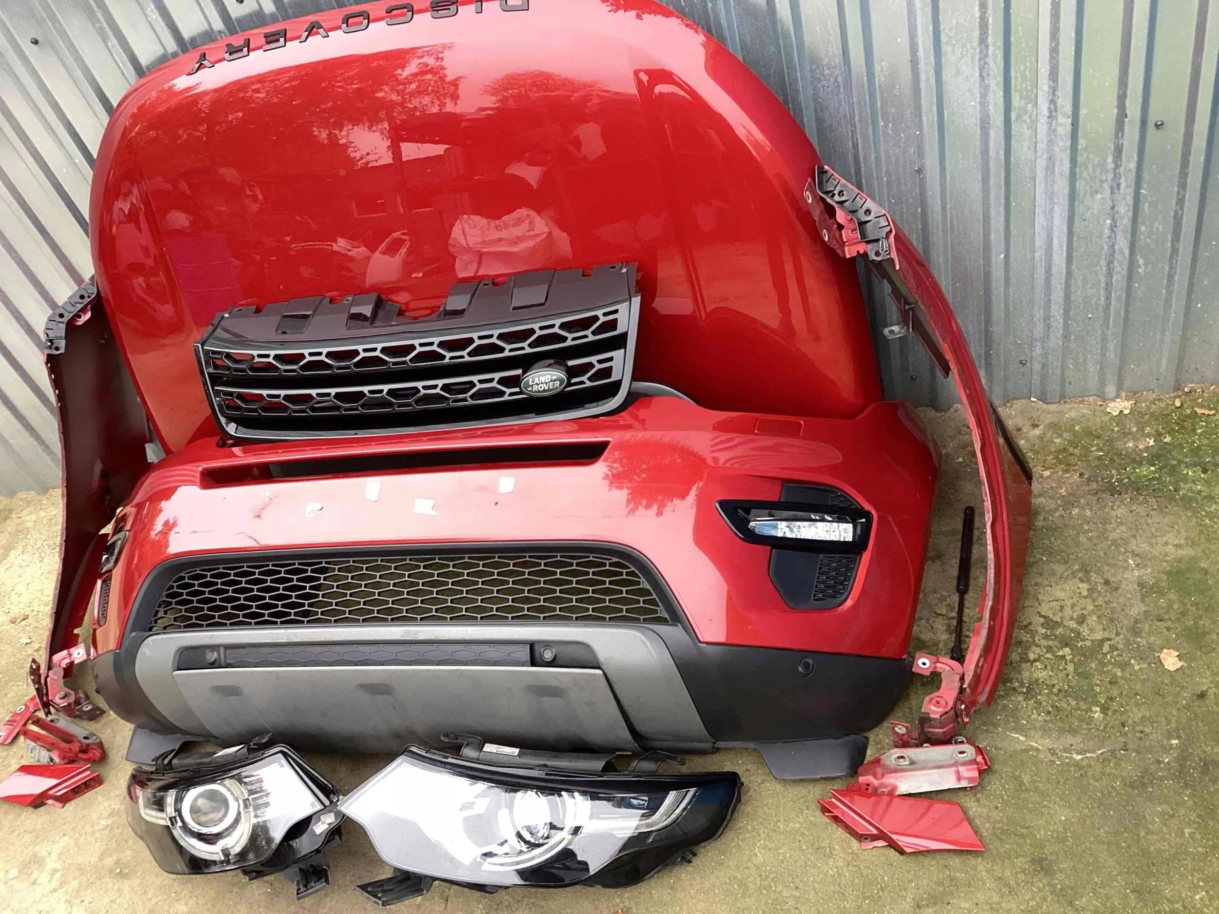 Land Rover Discovery Sport L550 MASKA ZDERZAK LAMPY BŁOTNIKI Typ samochodu Samochody osobowe