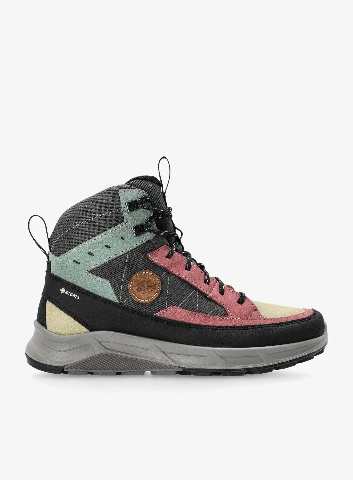 Buty turystyczne damskie Hanwag Rotpunkt Light Mid Gtx rose/mint 40