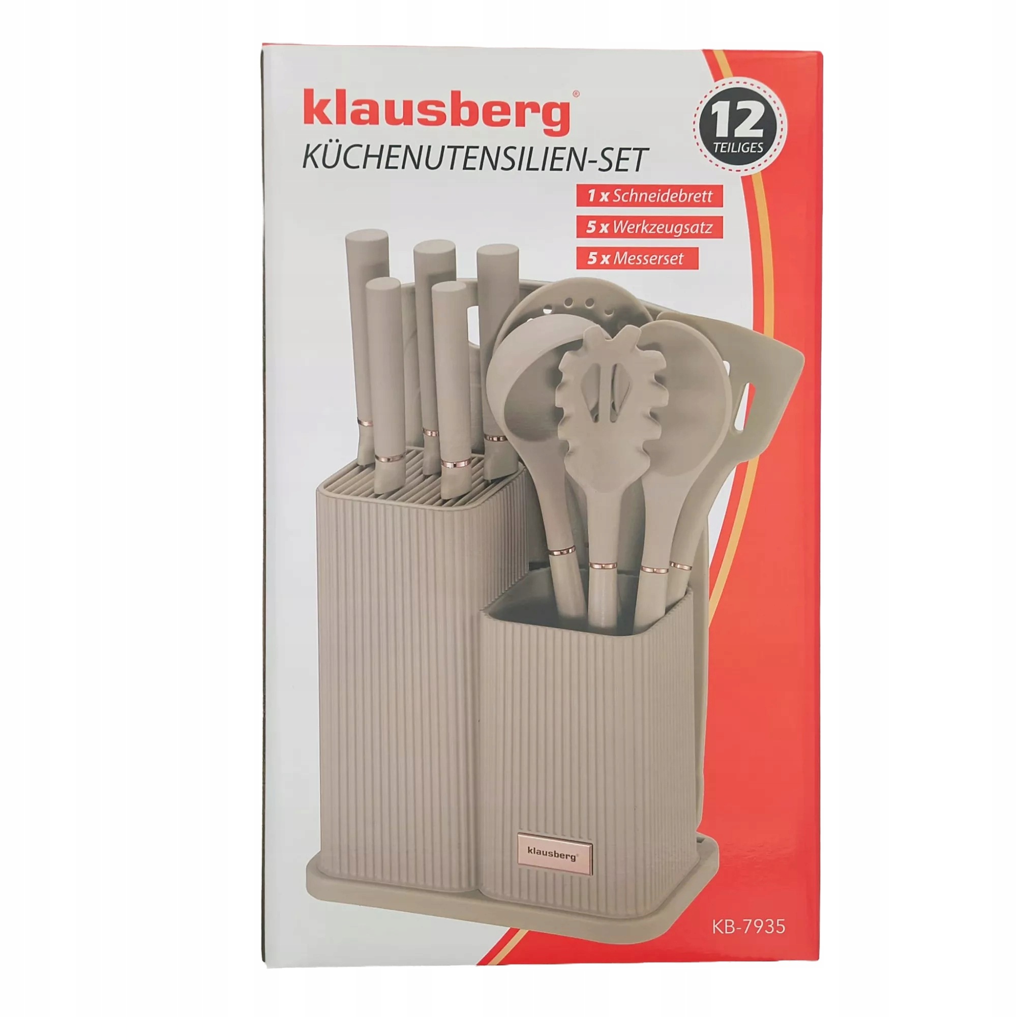 Sada 12 kuchyňských potřeb Kitchen Utensil Set Klausberg 12 ks