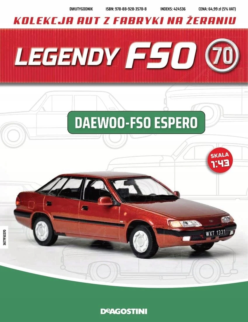 LEGENDY FSO NR 70 / 2024 - DAEWOO - FSO ESPERO