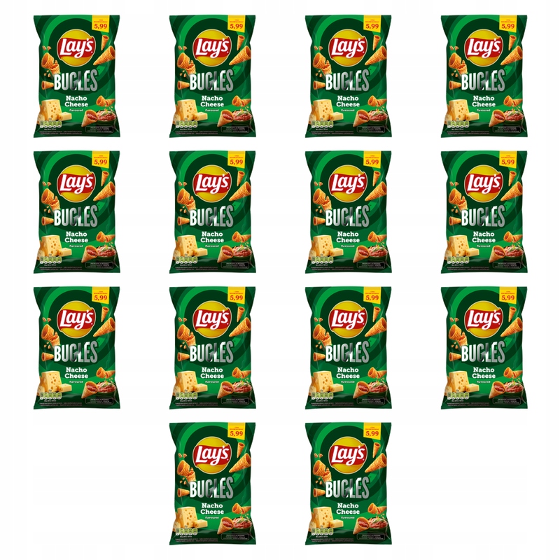 Lay's Bugles Nacho Cheese 75 g X14