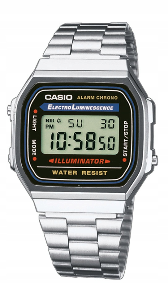 Zegarek Casio męski Vintage A168WA-1YES