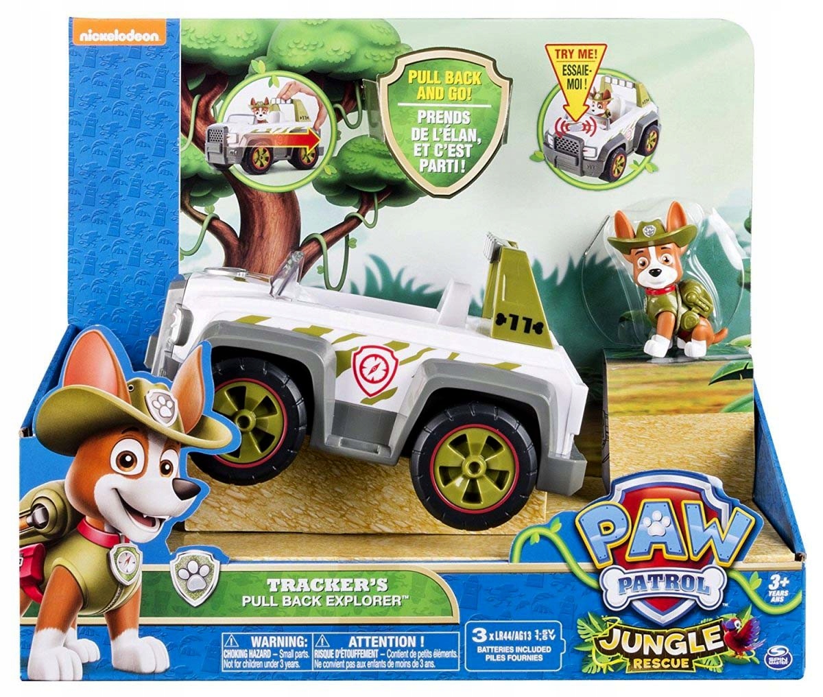 Psi Patrol Tracker Pojazd Z Dźwiękami Explorer