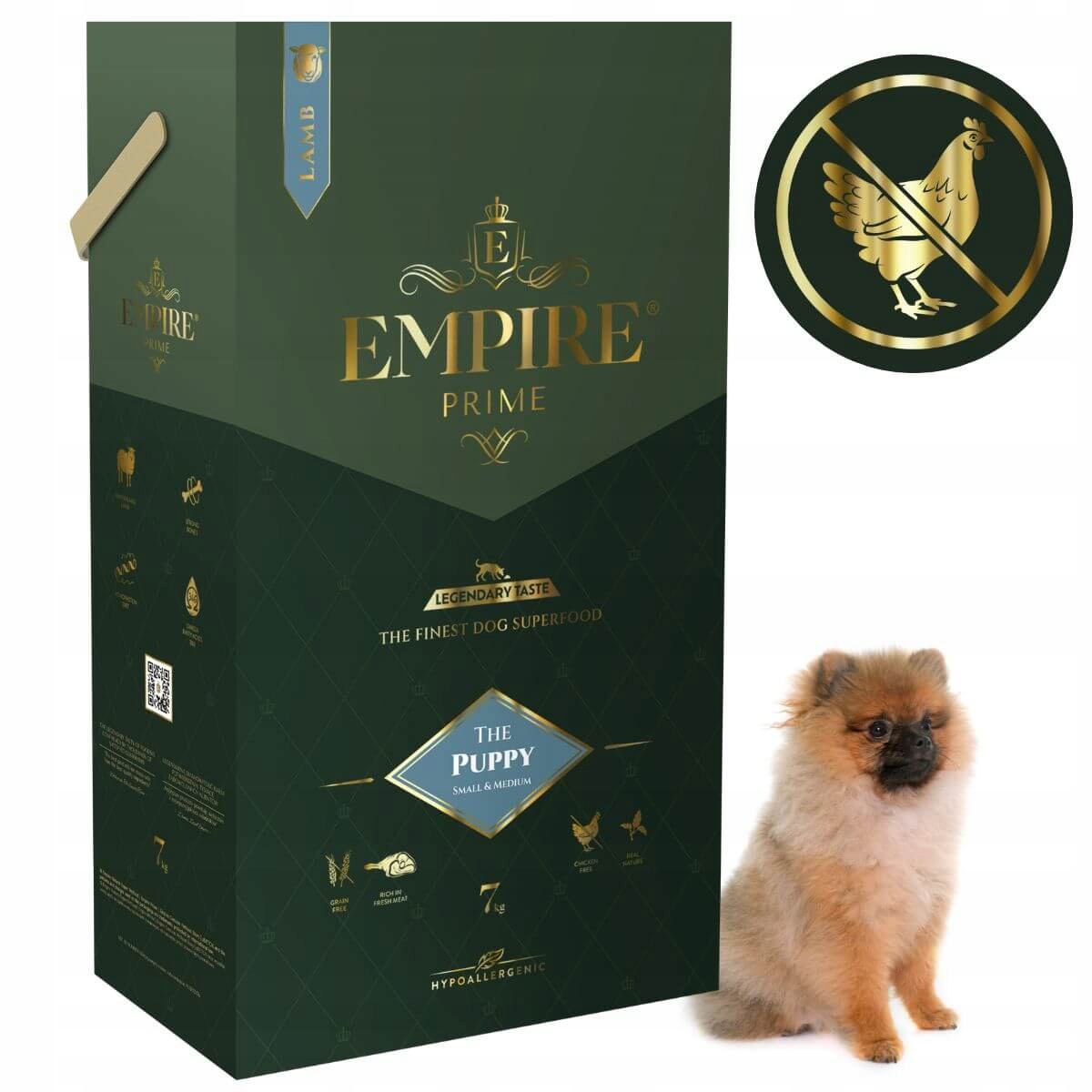 Karma pomeranian junior bez kurczaka 7kg