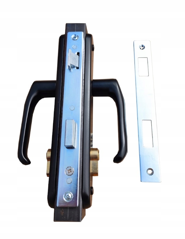 

Zamek do furtki kaseta 40x30 klamka wkładka Gerda