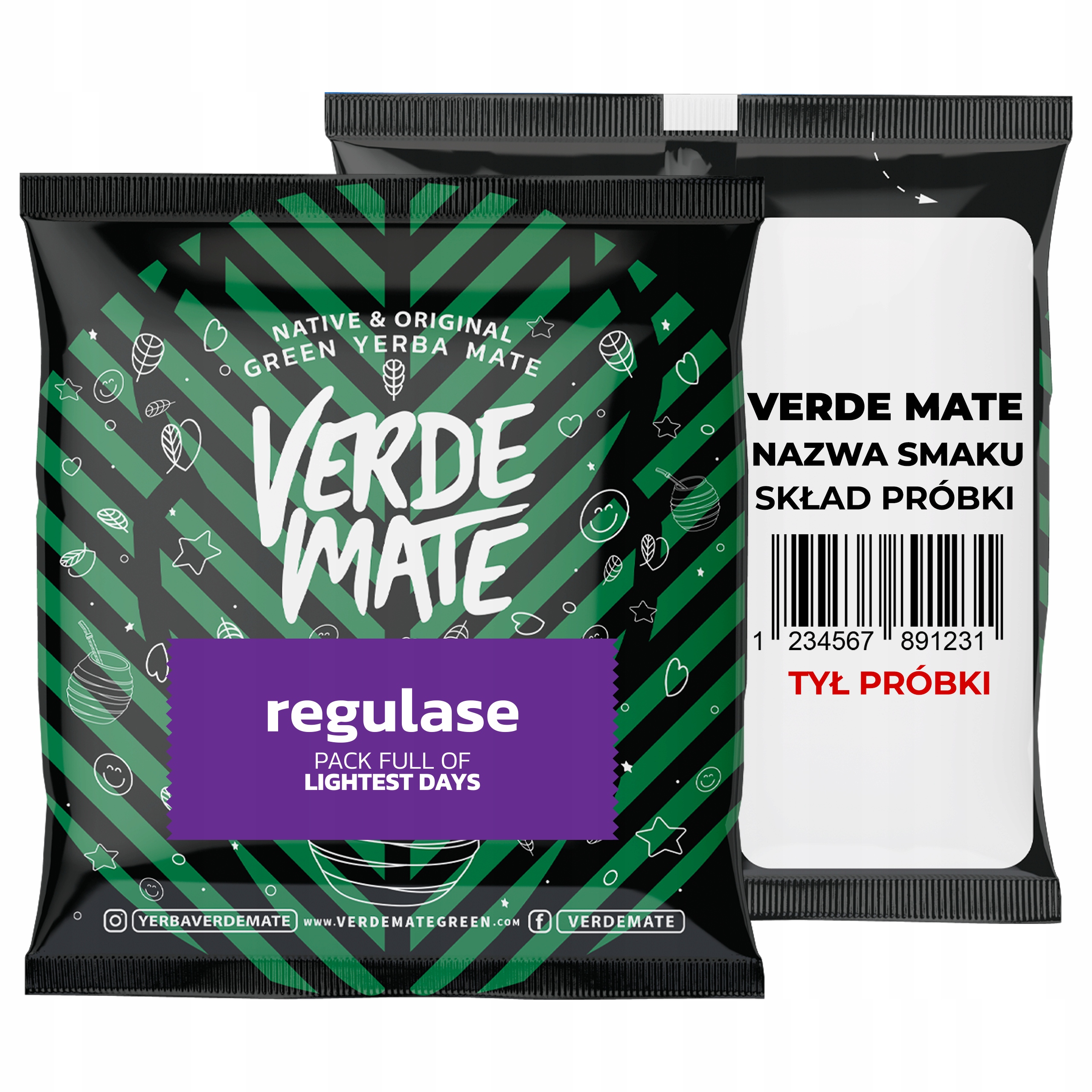 Levně 10 x Verde Mate Regulase 50 g