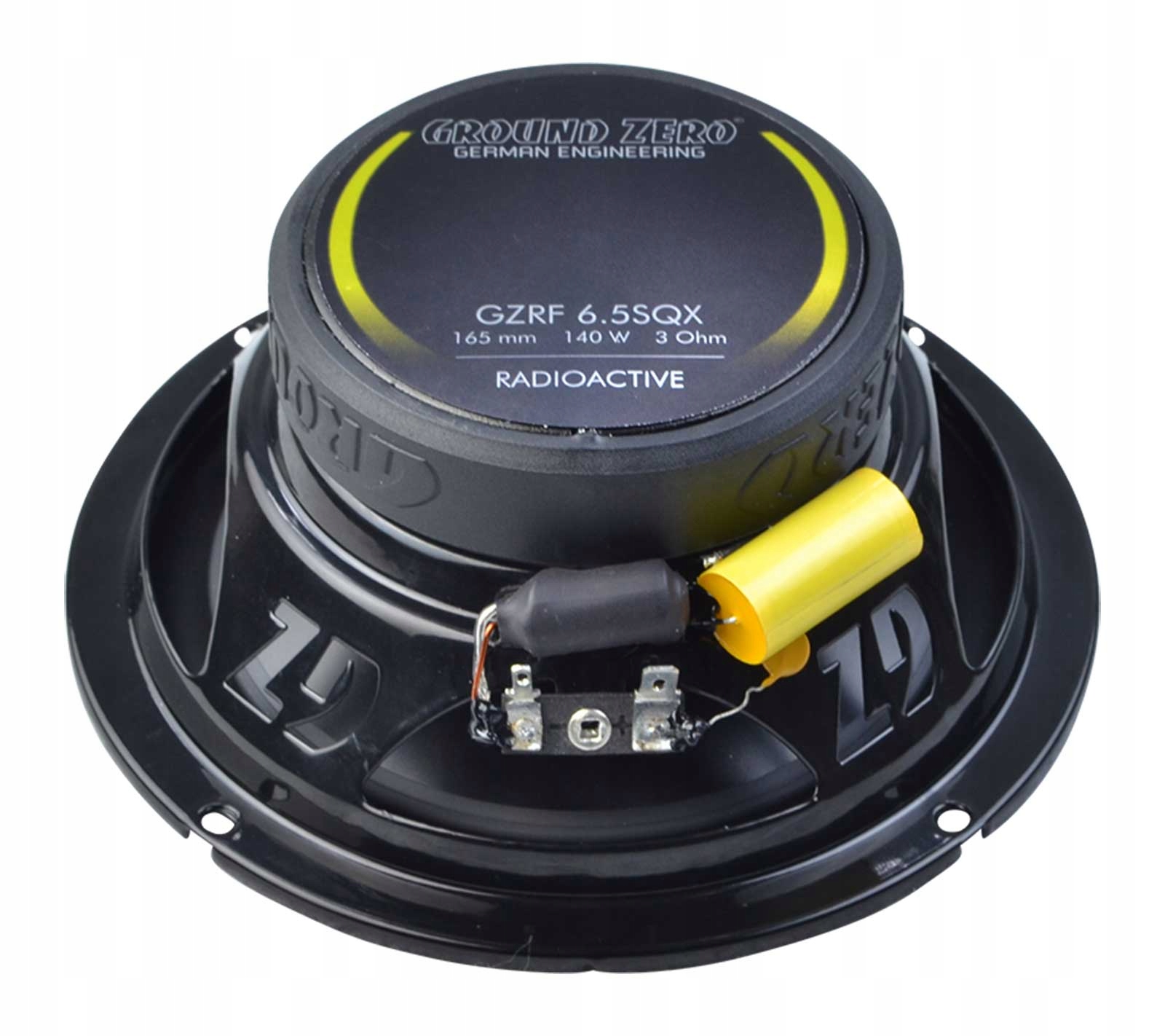 Ground Zero Gzrf 6.5SQX reproduktory do auta 165 mm 3Ohm Zelená hora