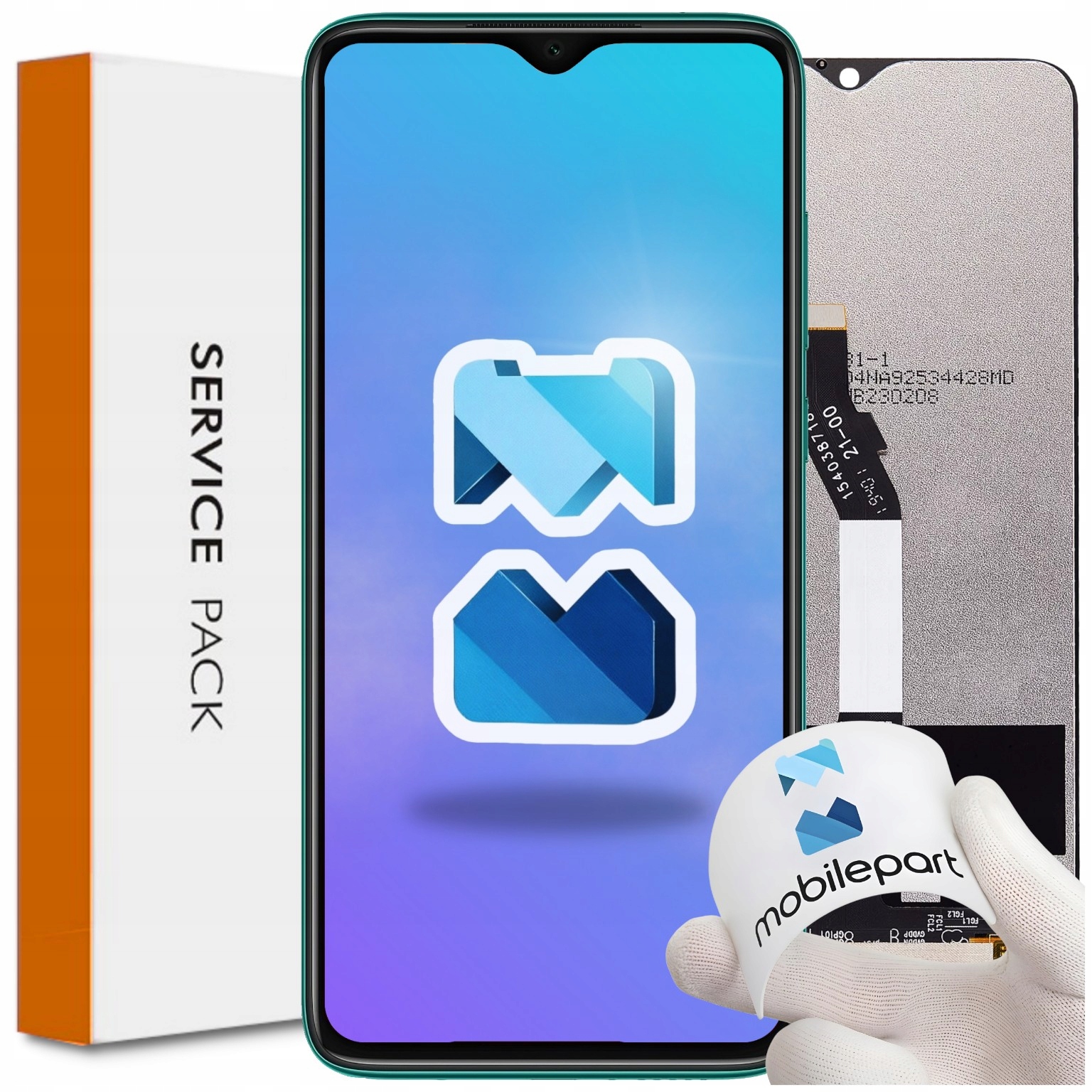 Matryca do Xiaomi Note 8 Pro LCD Ekran Oryginał Mobilepart M1906G7G