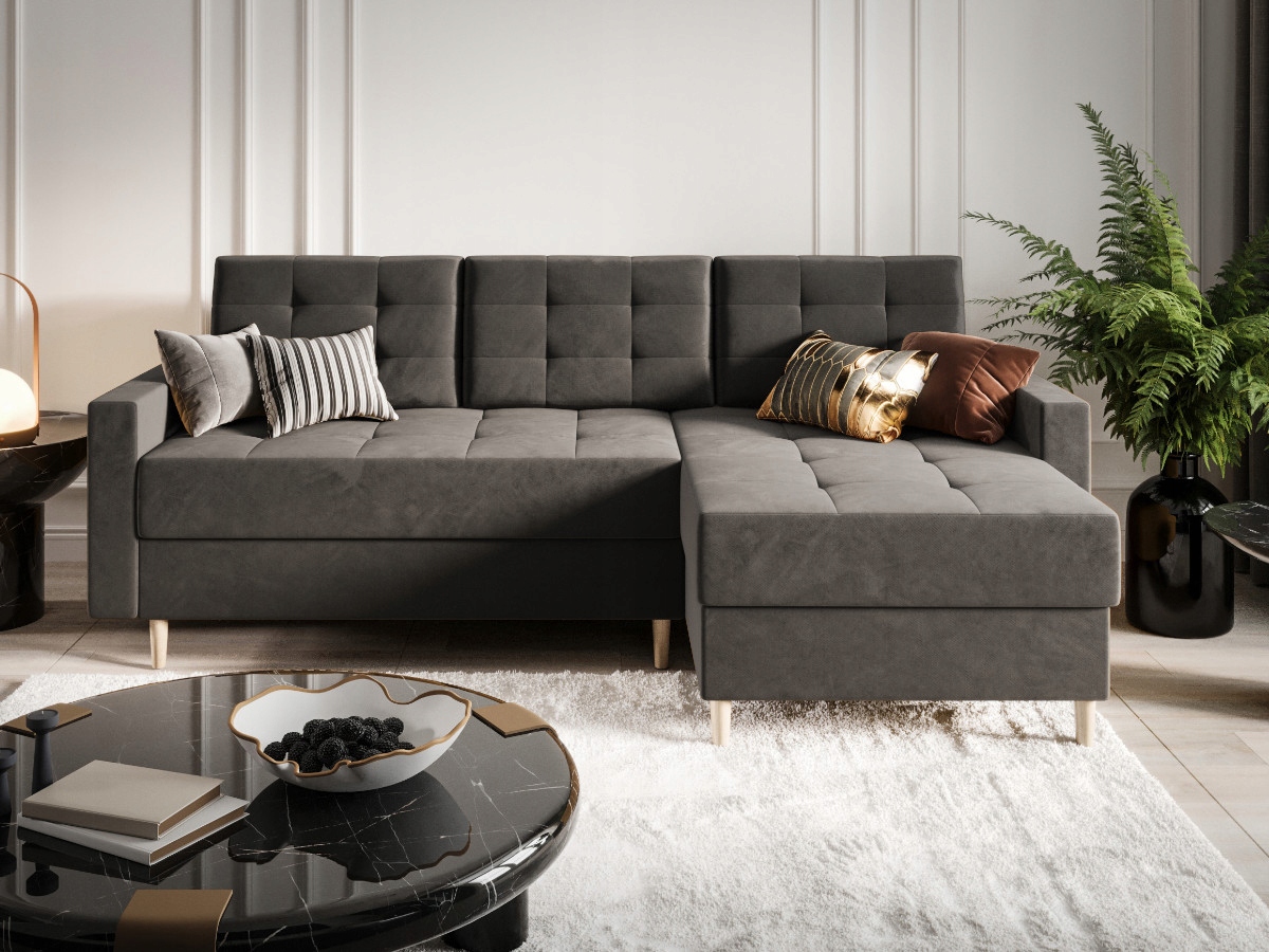 Rohová Sedací Souprava do obývacího pokoje Bari RN01P O-sofa Skladová Nabídka