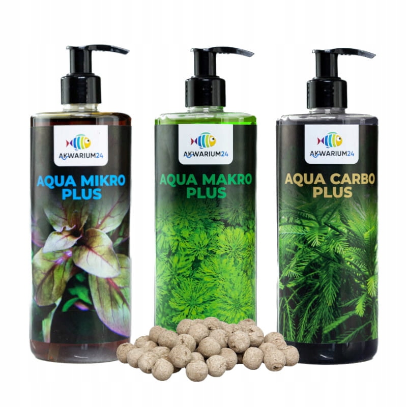 Makro Hnojiva Mikro Carbo Set 3x500ml Kuličky Gt