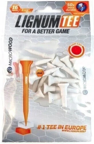 Tee 1 1/2 Inch White 16 pcs