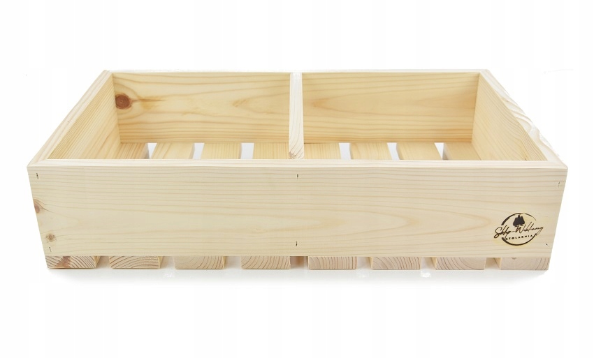 Obchodní schránka s přepážkou 58x30 H11 cm Organizer Kontejner do regálu