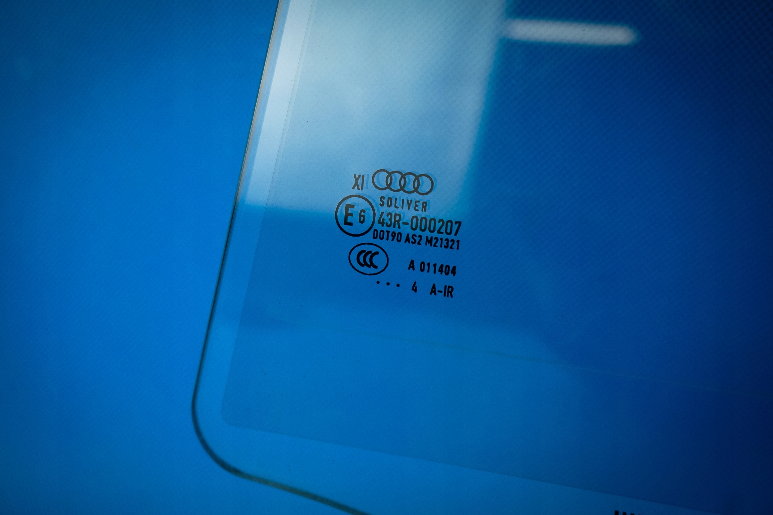 window rear door left Audi A8 4H 4H0845025G